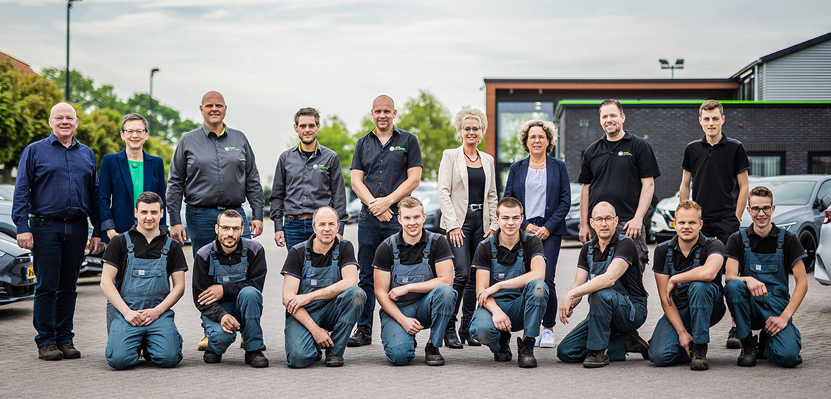 Team van Autobedrijf Gert Pater